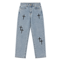 Star Print Jeans