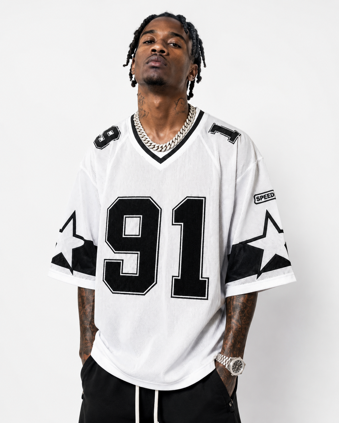 91 Jersey (weiß)