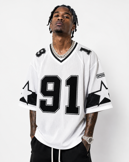 91 Jersey (weiß)
