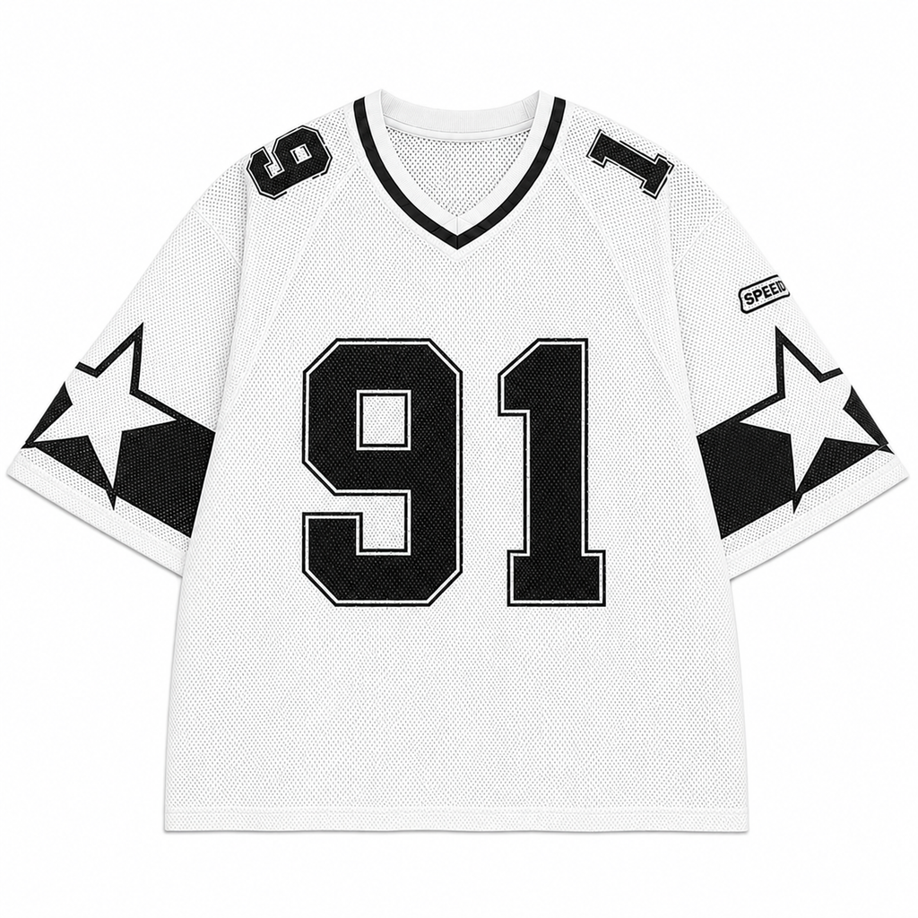 91 Jersey (weiß)