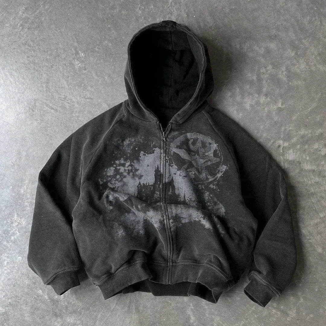 Lunar Zip-up Hoodies