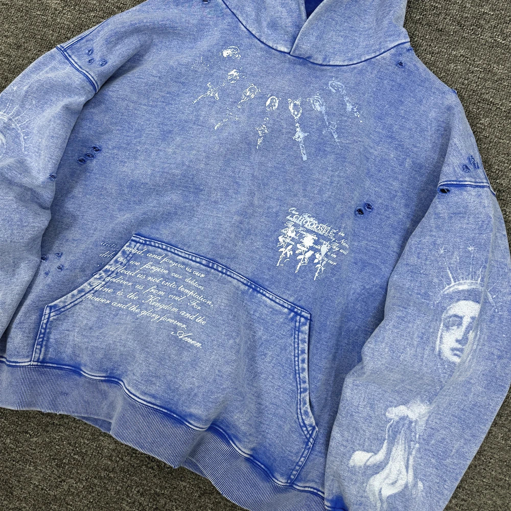 Blue Relic Hoodie