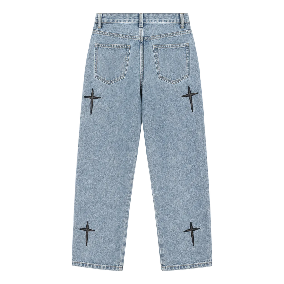 Star Print Jeans